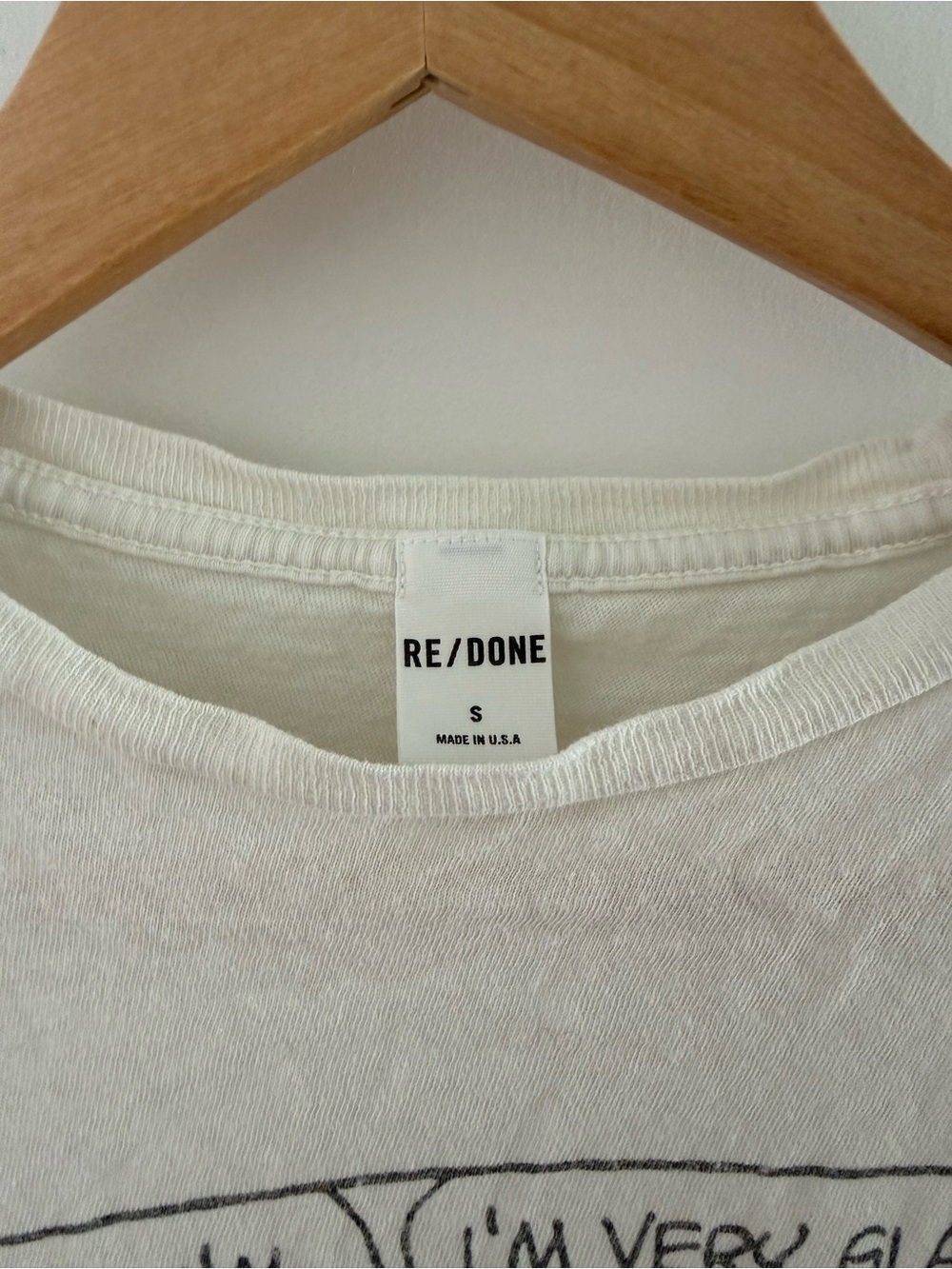 REDONE White Peanuts Franklin Graphic Tee Size Small - Picture 2 of 3